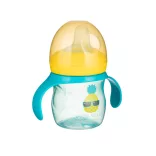Canpol babies Cvičný pohárik so silikónovým ventilom, 150 ml, SO COOL - tyrkysový