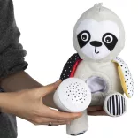 Canpol babies Senzorická hračka s melódiami a projektorom 3 v 1 BabiesBoo – leňoch