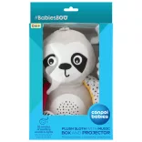 Canpol babies Senzorická hračka s melódiami a projektorom 3 v 1 BabiesBoo – leňoch
