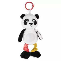  Canpol babies Senzorická závesná hračka s melódiami a svetielkom BabiesBoo – panda