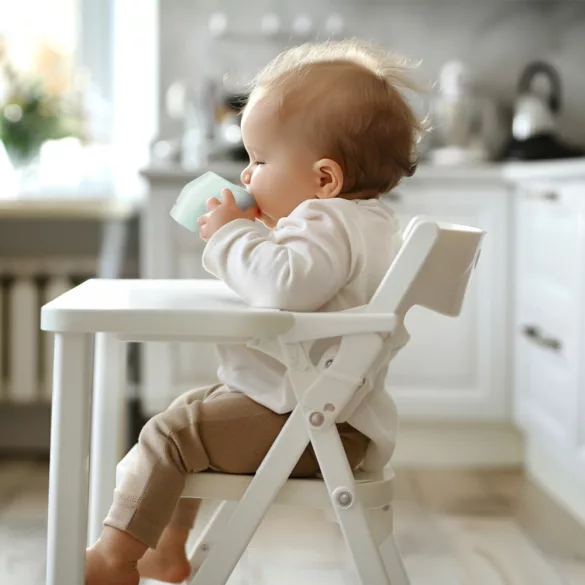 Canpol babies Pohárik SMART 180 ml 12 mesiacov+ – tyrkysový