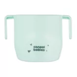 Canpol babies Pohárik SMART 180 ml 12 mesiacov+ – tyrkysový