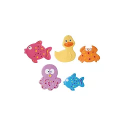   Canpol babies Farebné kúpeľové hračky s motívom oceánu a prísavkami (5 ks) – TOYS