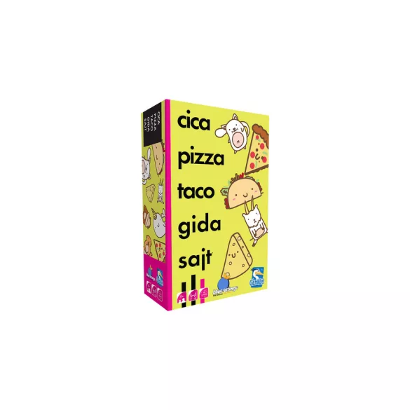 Mačka, pizza, taco, koza, syr