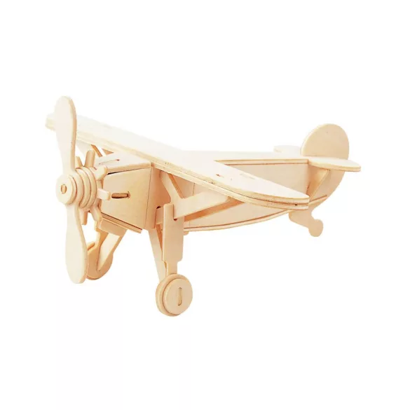Eureka  - Gepetto's Workshop - Lietadlo - 3D drevené puzzle, 473147