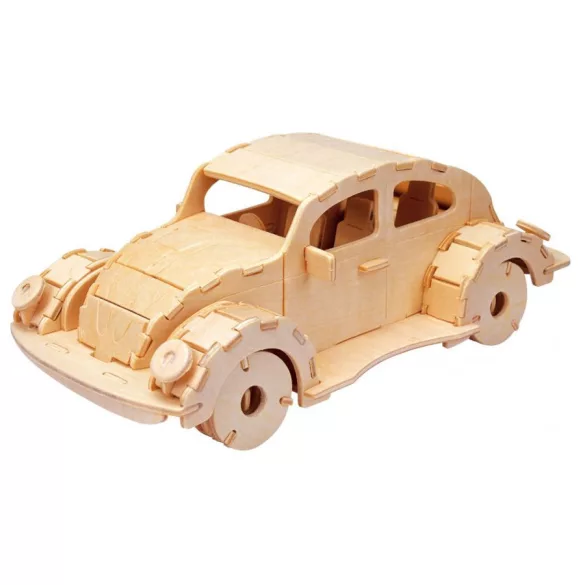 Eureka  - Gepetto's Workshop – Auto – 3D drevené puzzle, 473173