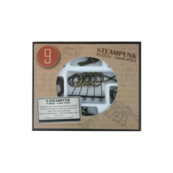 Eureka  - Steampunk Puzzle Set (9) - Hnedá