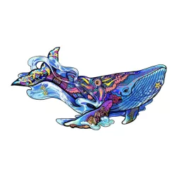Eureka  - Drevené puzzle – Veľryba (FSC-wood)