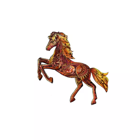 Eureka  - Drevené puzzle – Divoký kôň (FSC-wood)