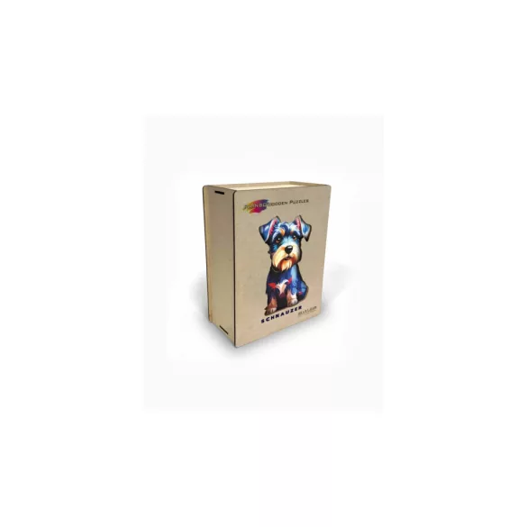 Eureka  - Drevené puzzle – Šnauzer (FSC-wood)