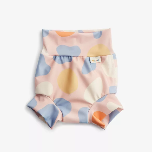 Vimse plavecké plienky s vysokým pásom – Pink Shapes