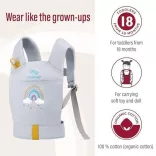 Hračka Manduca DollCarrier nosič Rainbow Lila