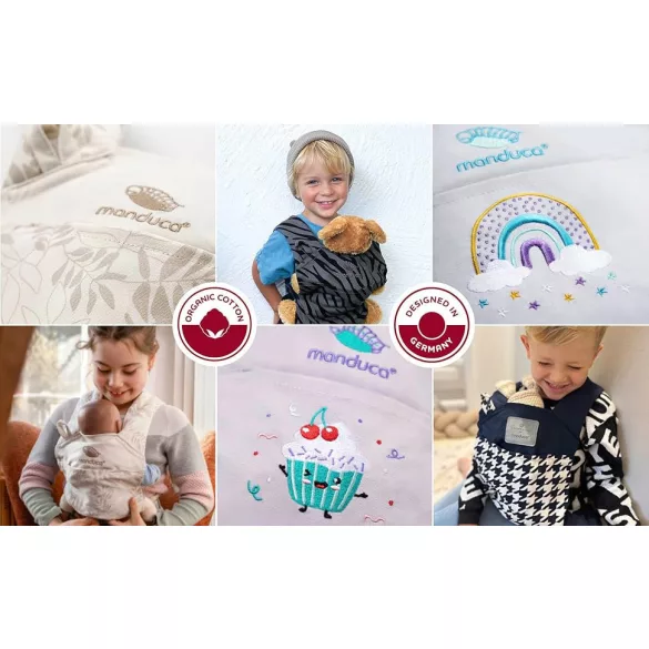 Hračka Manduca DollCarrier nosič Rainbow Lila