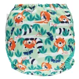 Pop-in plienkové nohavičky s patentkami – Red Panda