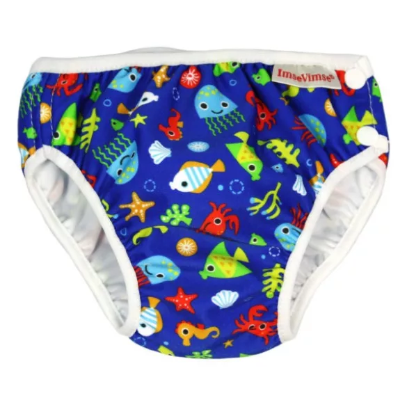 ImseVimse plavecké plienky, Blue Sea Life S 6-8 kg