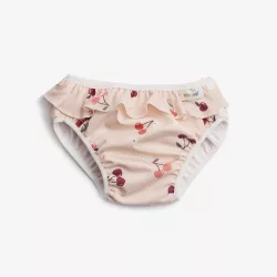 Plavecké plienky Vimse, volánikové – Cherry – M