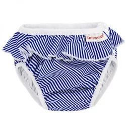 Plavecké plienky Vimse – Blue/White Stripes