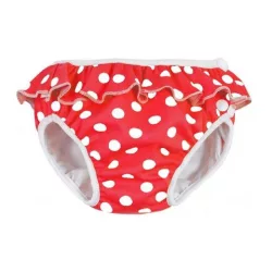 Plavecké plienky Vimse, volánikové – Red Dots