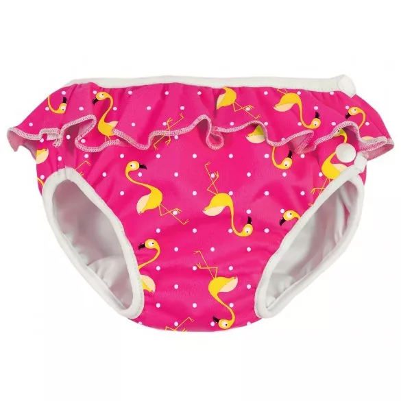 ImseVimse plavecké plienky, Pink Flamingo XL 11–14 kg