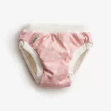 Vimse plienka na odvykanie od plienok – Pink Dots / White teddy (2 ks)