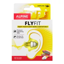 Alpine FlyFit ušné zátky na cestovanie, lietanie