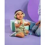 Alpine Muffy Baby ušné zátky pre dojčatá, zelené