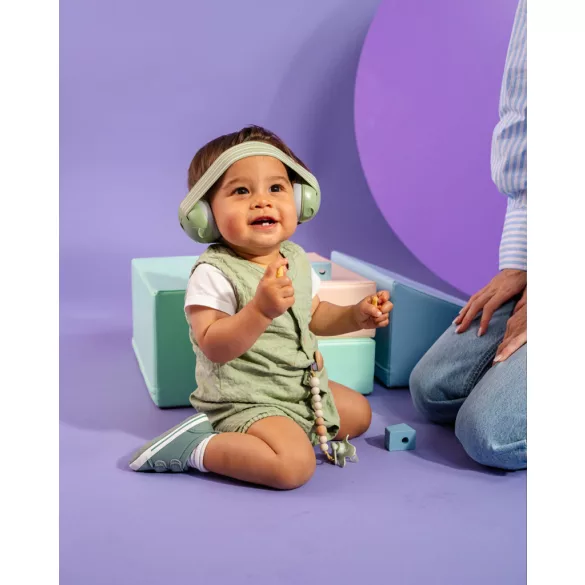 Alpine Muffy Baby ušné zátky pre dojčatá, zelené