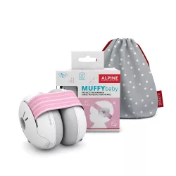 Alpine Muffy Baby ušanky pre dojčatá ružové
