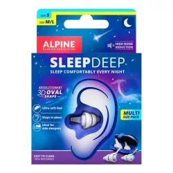 Alpine SleepDeep Multipack ušné zátky na spanie