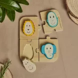 Matchstick Monkey Drevená skladačka so zvieratkami