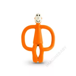   Matchstick Monkey – lemurowá opica – oranžová – hryzátko na zuby