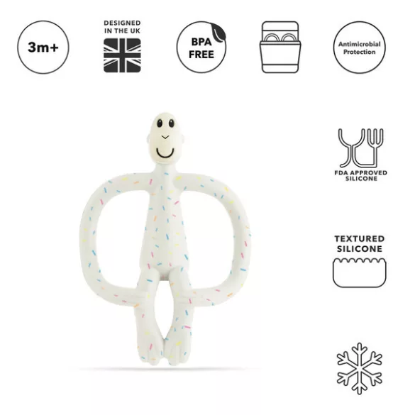 Matchstick Monkey Rágómaki - Confetti - hryzátko na zuby