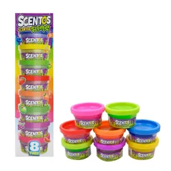 Scentos voňavý mini slime, 8 ks