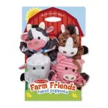 Melissa & Doug bábkové hry, domáce zvieratká