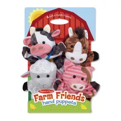 Melissa & Doug bábkové hry, domáce zvieratká