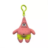 Plyšová sponka na tašku SpongeBob, 13 cm – Patrick