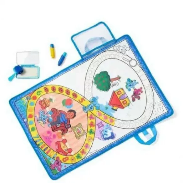 Melissa & Doug kreslenie vodou azúrové stopy a rozkladacie tabuľka