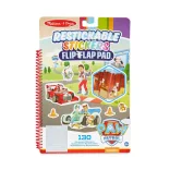 Melissa & Doug kreatívna hra, zošit s opakovane použiteľnými nálepkami, Paw Patrol – Misie