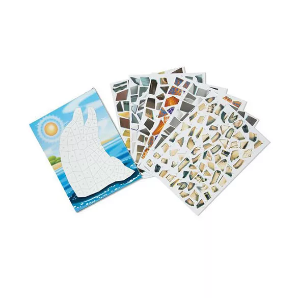 Melissa & Doug zošit s mozaikovými nálepkami Oceán