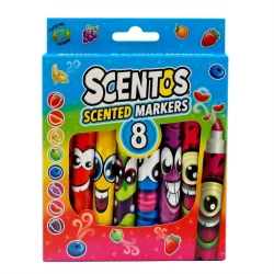 Scentos Sada voňavých fixiek, 8 ks
