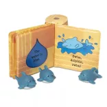Melissa & Doug  vodovzdorná knižka s delfínmi pre bábätká