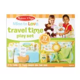 Melissa & Doug Bábiky a domčeky pre bábiky, cestovná sada s bábikou