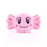 Bouncibles skákajúca plyšová lopta – Bubbles, ružový axolotl