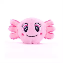   Bouncibles skákajúca plyšová lopta – Bubbles, ružový axolotl