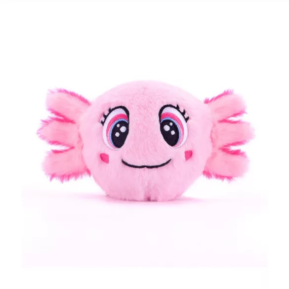 Bouncibles skákajúca plyšová lopta – Bubbles, ružový axolotl