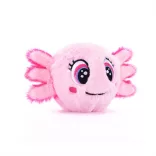 Bouncibles skákajúca plyšová lopta – Bubbles, ružový axolotl