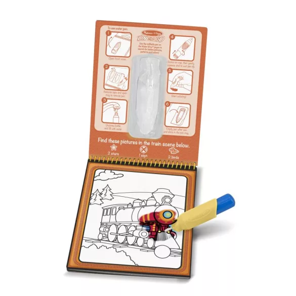 Melissa & Doug kreslenie vodou – vozidlá
