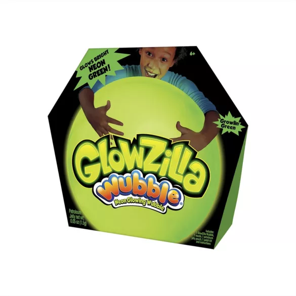 Svietiaca Glowzilla Wubble, 75 cm – neónovo zelená