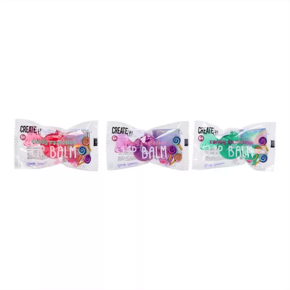 Canenco Create It! Candy balzam na pery, karamel – rôzne druhy