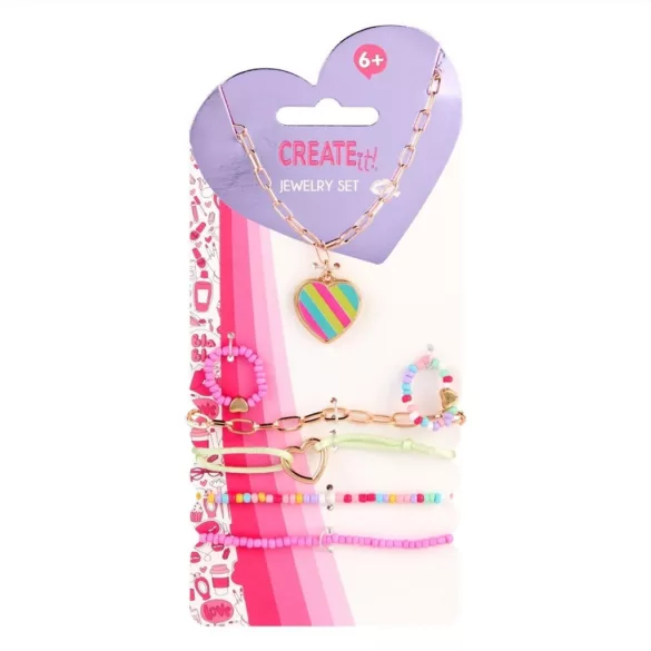 Canenco Create it! Jewelry sada na výrobu šperkov – Srdce
